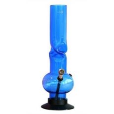 Acrylový bong 32 cm modrý