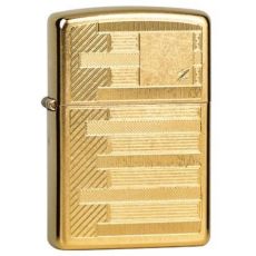 Zippo zapalovač zlatý gravír