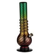 Acrylový bong 26 cm color duha