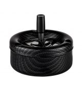 Popelník 11cm rotační carbon