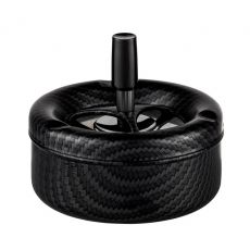 Popelník 11cm rotační carbon