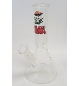 Glasbong 22 cm sklo mushroom