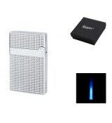 Plynový zapalovač jet silver box