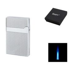 Plynový zapalovač jet silver box