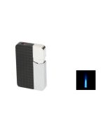 Plynový zapalovač jet black/silver box
