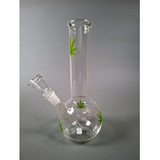 Glasbong 23 cm listy