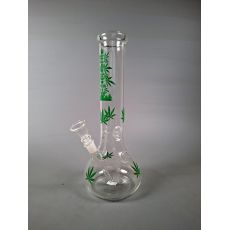 Glasbong 30 cm listy