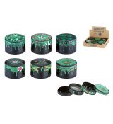 Drtička 63 mm 4dílná cannabis black