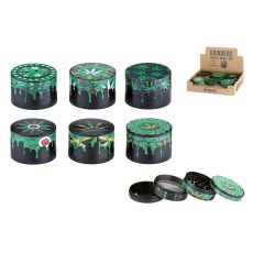 Drtička 63 mm 4dílná cannabis black