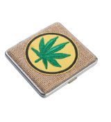 Cigaretové pouzdro na 20ks cigaret cannabis juta