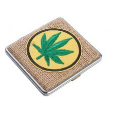 Cigaretové pouzdro na 20ks cigaret cannabis juta