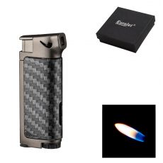 EUROJET dýmkový zapalovač carbon