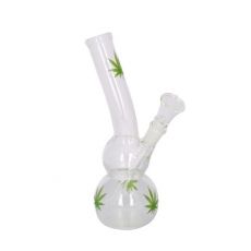 Glasbong 22 cm listy